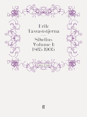 cover image of Sibelius, Volume I
